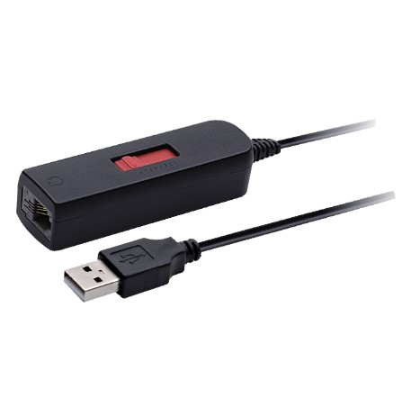 מתאם  USB - RJ9