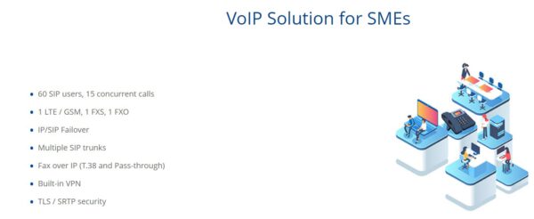 ⁦DINSTAR PBX UC120⁩ – תמונה ⁦3⁩