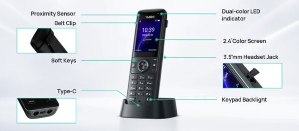 ⁦Yealink Wi-Fi AX83H⁩ – תמונה ⁦2⁩